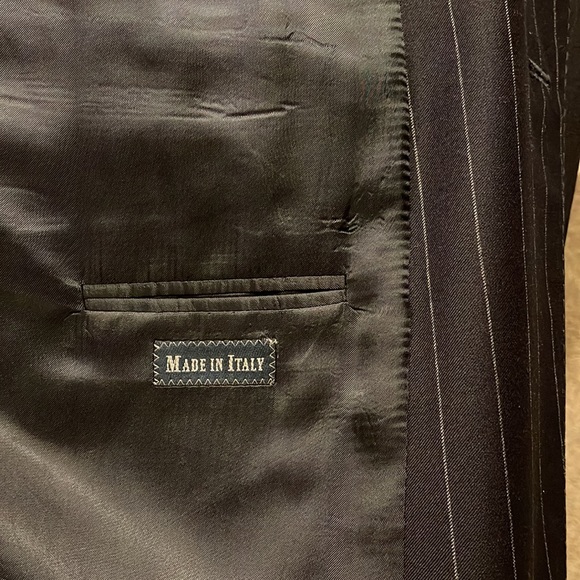 Polo Ralph Lauren Corneliani Navy Three Button Suit 46L - Picture 3 of 7